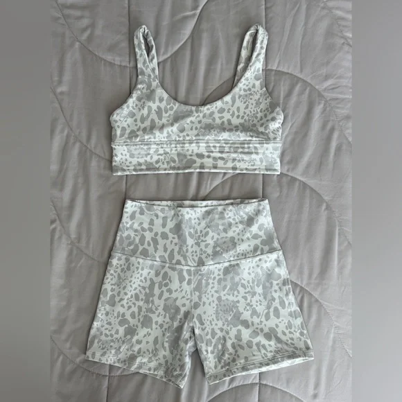 Lululemon Align Set (Cheetah Camo Antique White Multi) - Picture 2 of 6